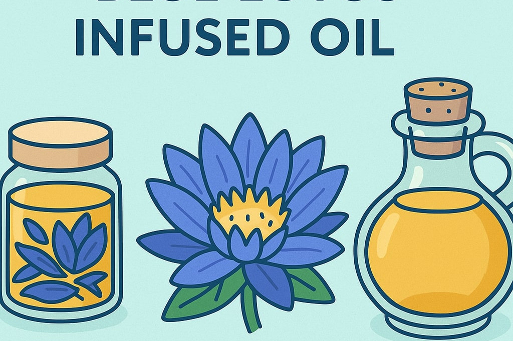 blue lotus infused oil