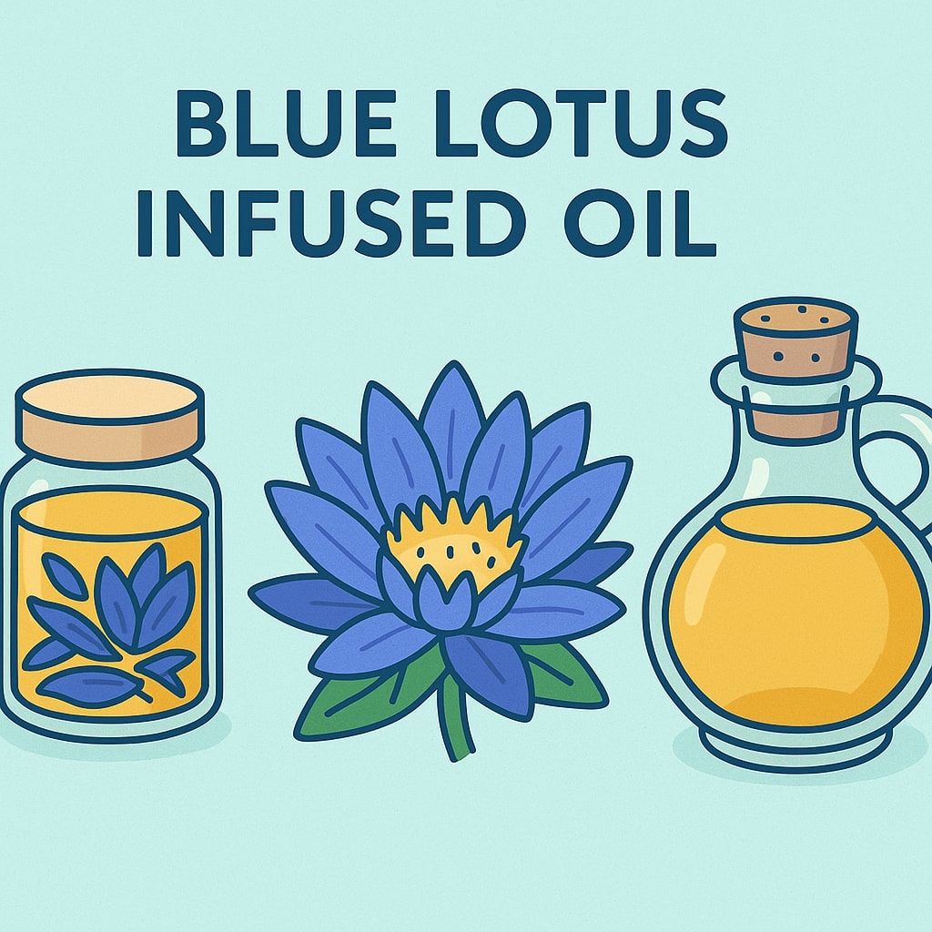 blue lotus infused oil