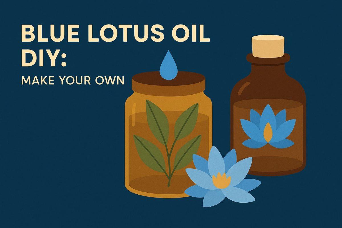 blue lotus oil diy