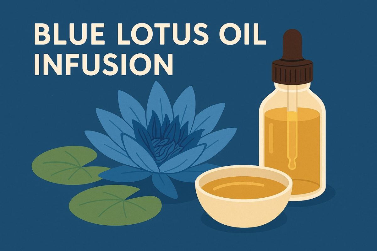 blue lotus oil infusion