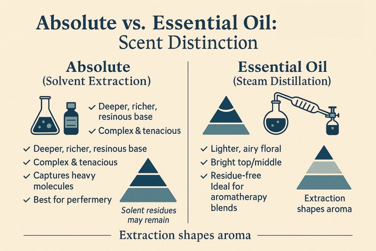 what does blue lotus absolute essential oil smell like