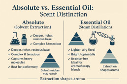 what does blue lotus absolute essential oil smell like