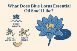 what does blue lotus essential oil smell like
