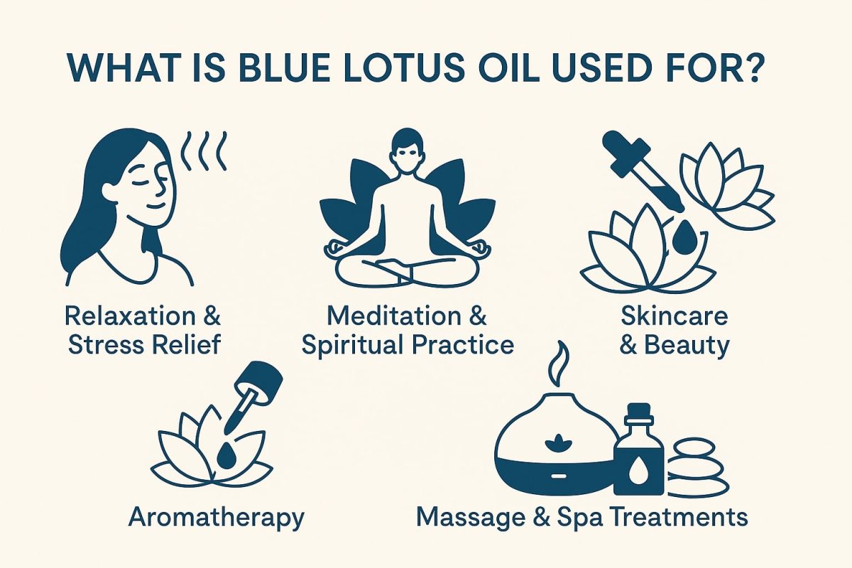 what is blue lotus oil used for