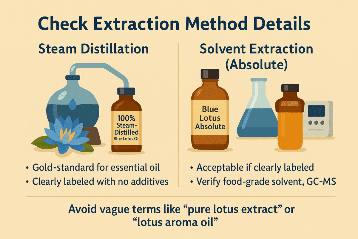 Blue Lotus Oil Organoleptic Characteristics Blue Lotus Oil Organoleptic Characteristics