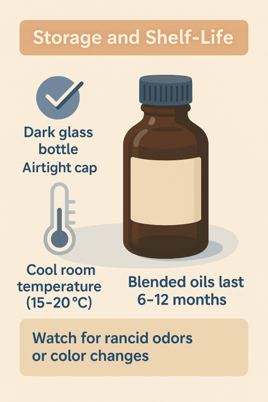 Blue Lotus Oil Storage and Shelf‑Life Blue Lotus Oil Storage and Shelf‑Life