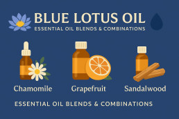 blue lotus oil essential oil blends combinations