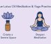 blue lotus oil meditation yoga practices