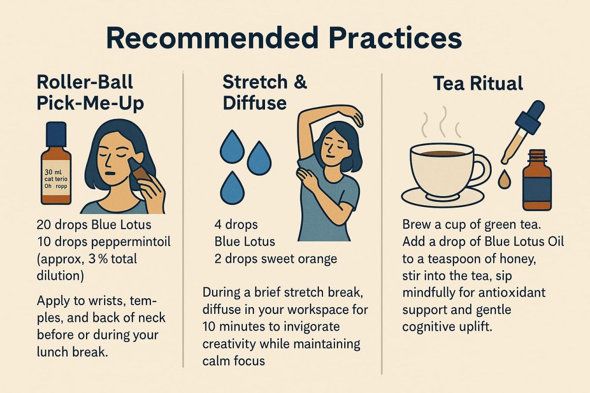 blue lotus oil midday reset energy rebalance recommended practices blue lotus oil midday reset energy rebalance recommended practices