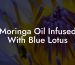 Moringa Oil Infused With Blue Lotus